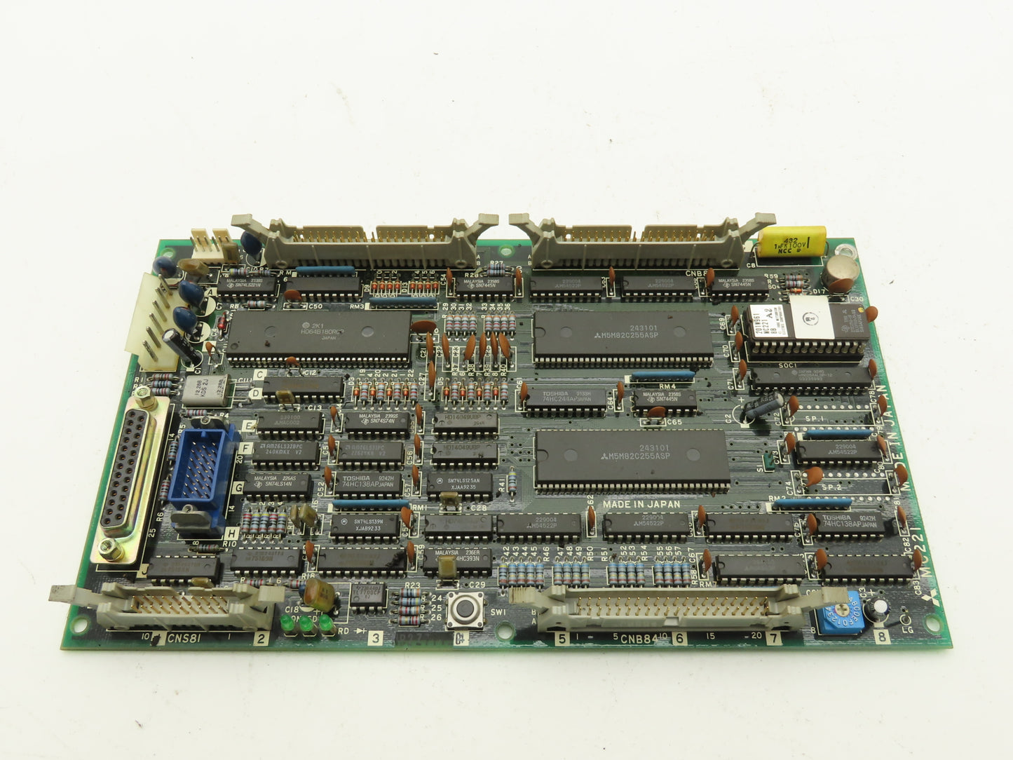 Mitsubishi Mazak BN624A926G52A HMI Printed Circuit Operator Control Board MC221