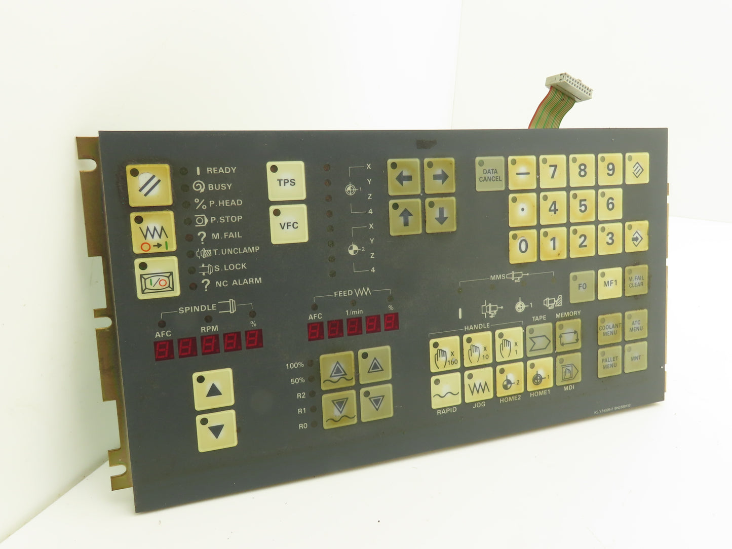 Mitsubishi Mazak KS-YZ402A-0 HMI Printed Circuit Operator Control Board