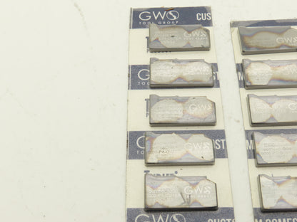 GWS Tool Group 1166C50A00000 Carbide Insert 1166C50G00000-P4-OUTER  Lot of 20