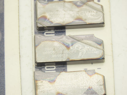 GWS Tool Group 1166C50A00000 Carbide Insert 1166C50G00000-P2  Lot of 10