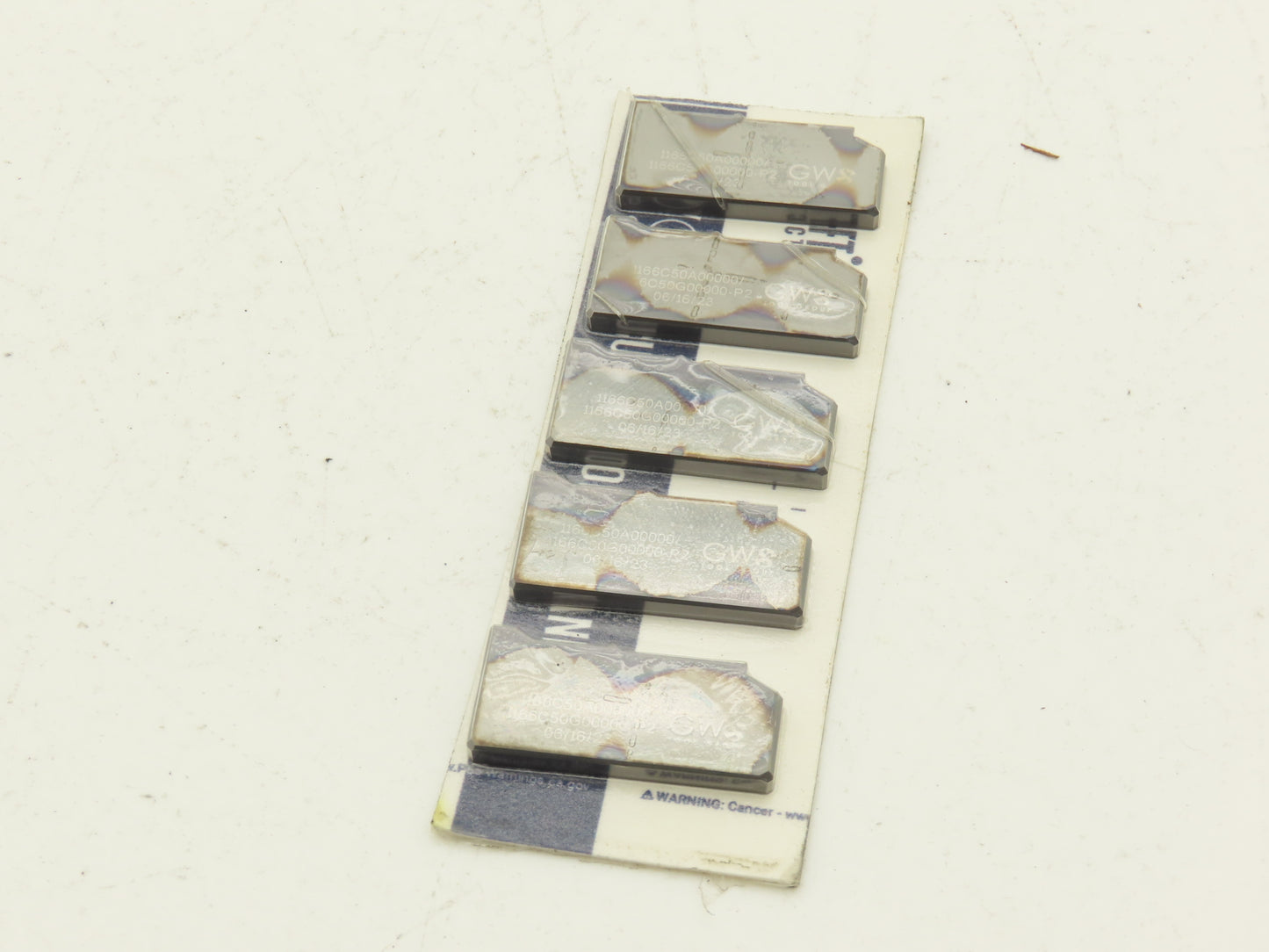 GWS Tool Group 1166C50A00000 Carbide Insert 1166C50G00000-P2  Lot of 10