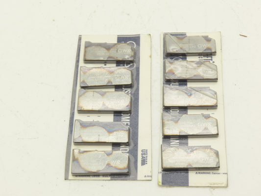 GWS Tool Group 1166C50A00000 Carbide Insert 1166C50G00000-P2  Lot of 10