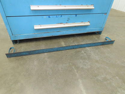 Nu-Era Modular Tool Storage Cabinet 10 Drawer 45x28x61" Stanley Vidmar Blue