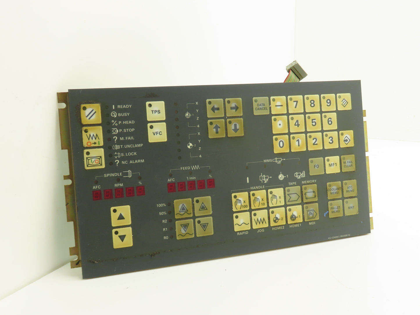 Mitsubishi Mazak KS-YZ402A-0 HMI Printed Circuit Operator Control Board