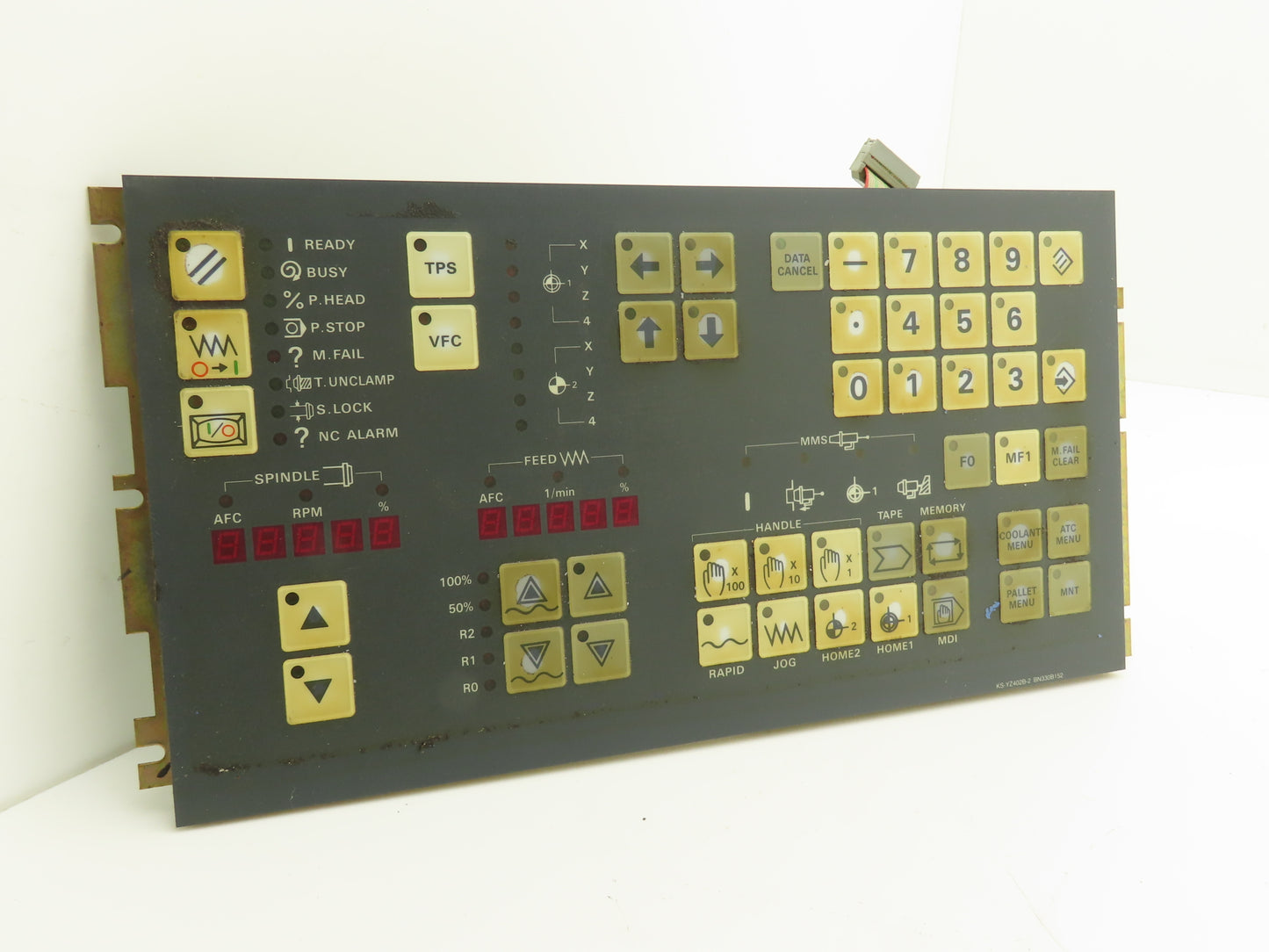Mitsubishi Mazak KS-YZ402A-0 HMI Printed Circuit Operator Control Board