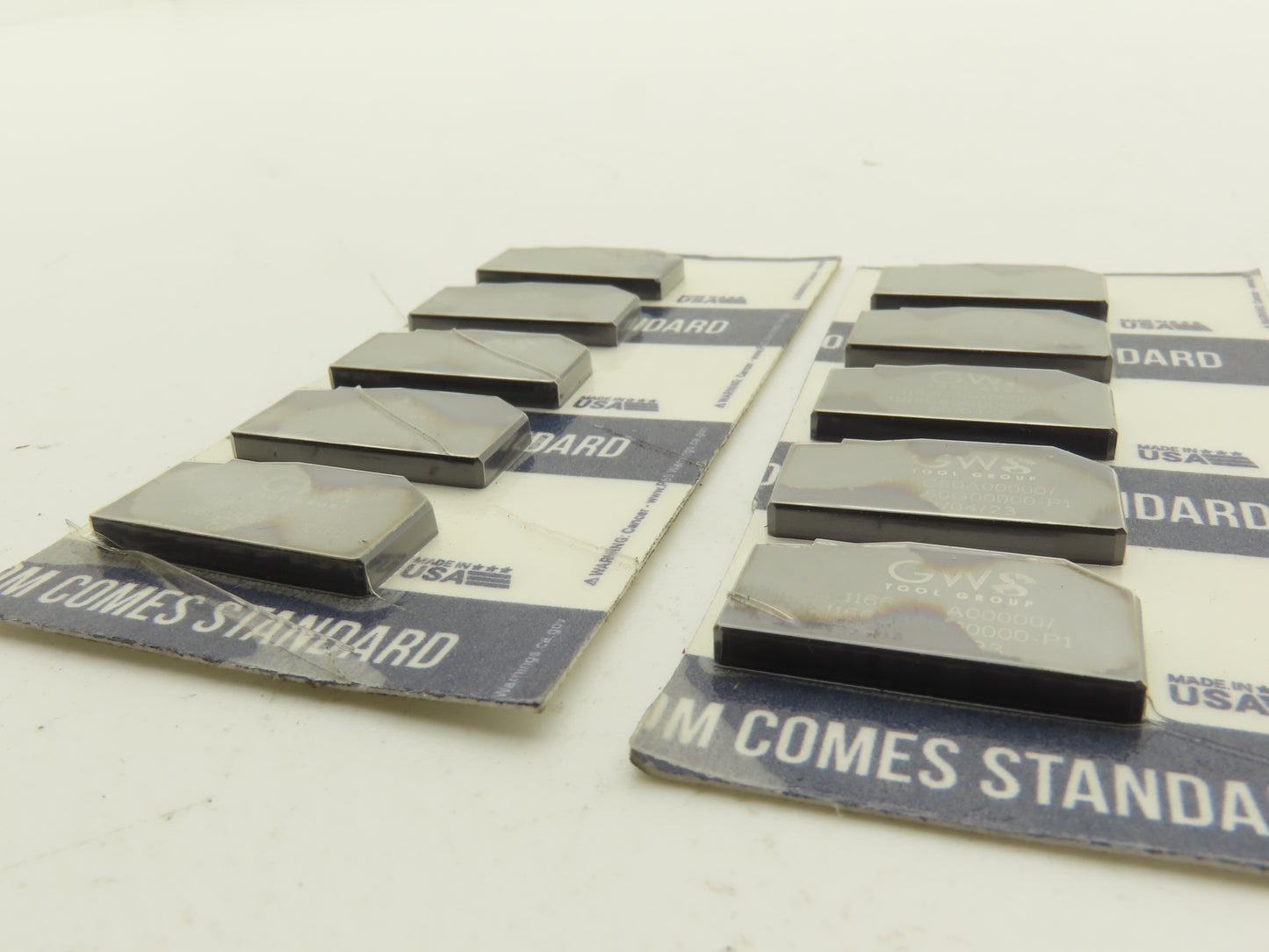 GWS Tool Group 1166C50A00000 Carbide Insert 1166C50G00000-P1  Lot of 10