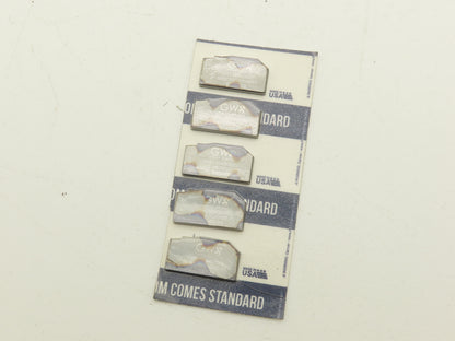 GWS Tool Group 1166C50A00000 Carbide Insert 1166C50G00000-P1  Lot of 10