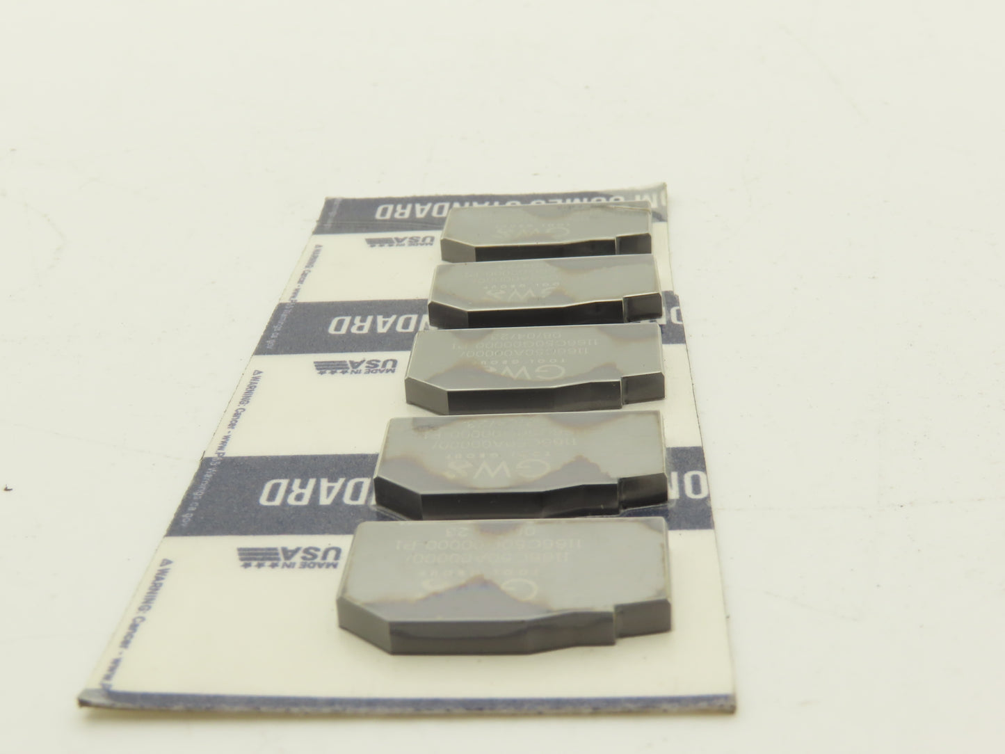 GWS Tool Group 1166C50A00000 Carbide Insert 1166C50G00000-P1  Lot of 10