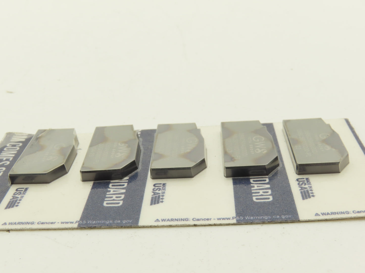 GWS Tool Group 1166C50A00000 Carbide Insert 1166C50G00000-P1  Lot of 10