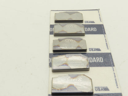 GWS Tool Group 1166C50A00000 Carbide Insert 1166C50G00000-P1  Lot of 10