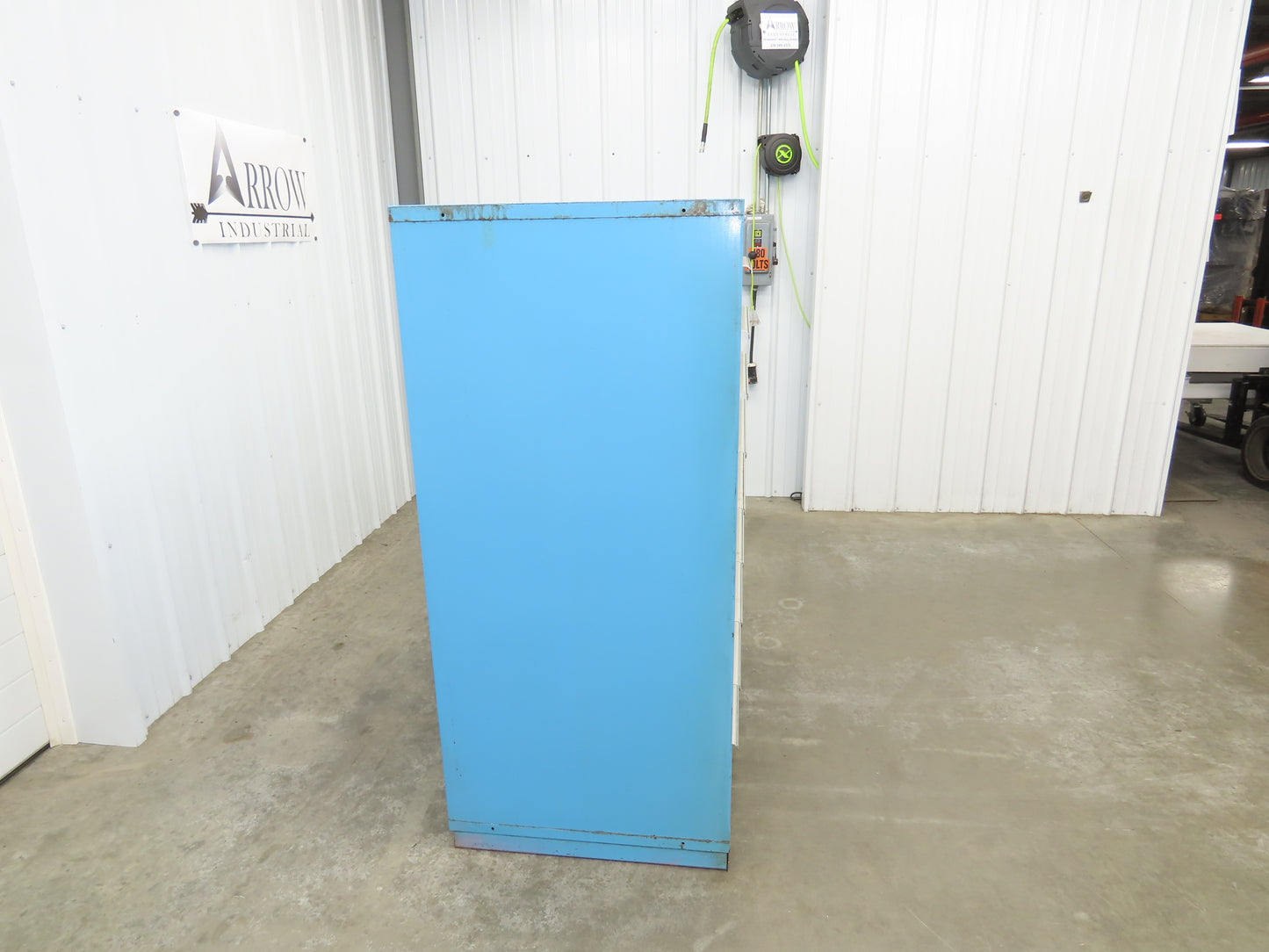 Nu-Era Modular Tool Storage Cabinet 9 Drawer 45x28x61" Stanley Vidmar Blue