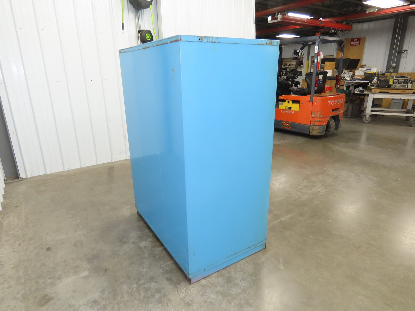 Nu-Era Modular Tool Storage Cabinet 9 Drawer 45x28x61" Stanley Vidmar Blue