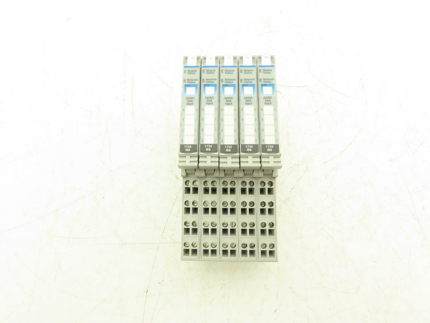 Allen Bradley 1734-IB8 Point I/O 8Pt Digital Input Module 24VDC Ser D Lot of 5