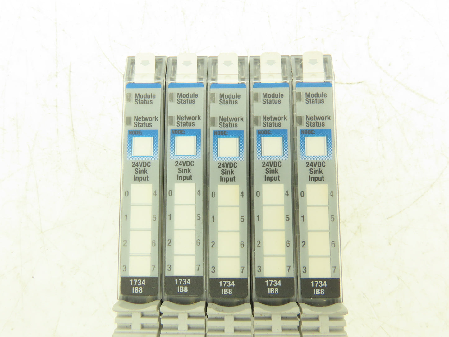 Allen Bradley 1734-IB8 Point I/O 8Pt Digital Input Module 24VDC Ser D Lot of 5
