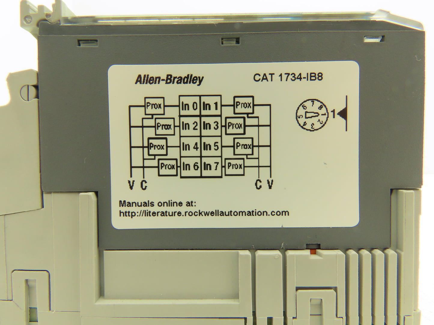 Allen Bradley 1734-IB8 Point I/O 8Pt Digital Input Module 24VDC Ser D Lot of 5