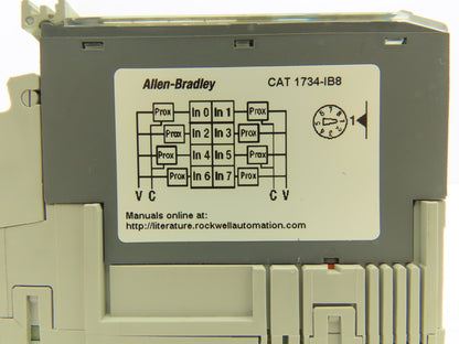 Allen Bradley 1734-IB8 Point I/O 8Pt Digital Input Module 24VDC Ser D Lot of 5