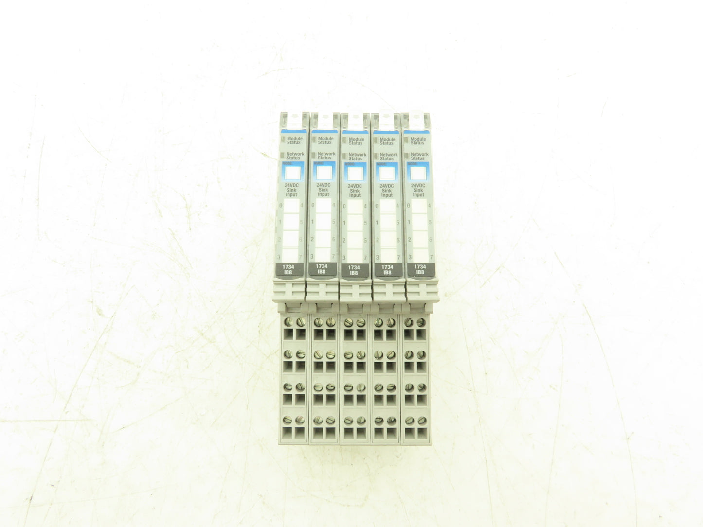 Allen Bradley 1734-IB8 Point I/O 8Pt Digital Input Module 24VDC Ser D Lot of 5