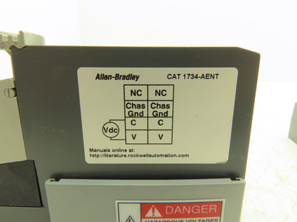 Allen Bradley 1734-AENT Point I/O Ethernet I/P Communication Adapter Lot of 2