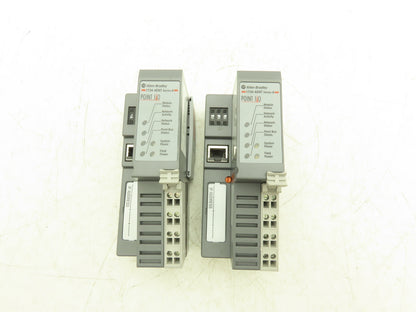 Allen Bradley 1734-AENT Point I/O Ethernet I/P Communication Adapter Lot of 2