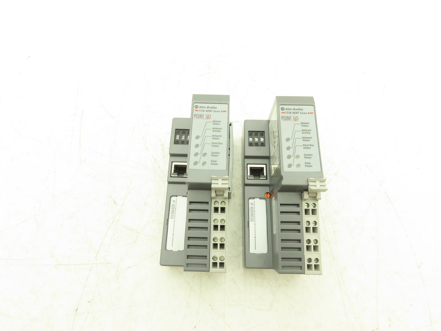 Allen Bradley 1734-AENT Point I/O Ethernet I/P Communication Adapter Lot of 2