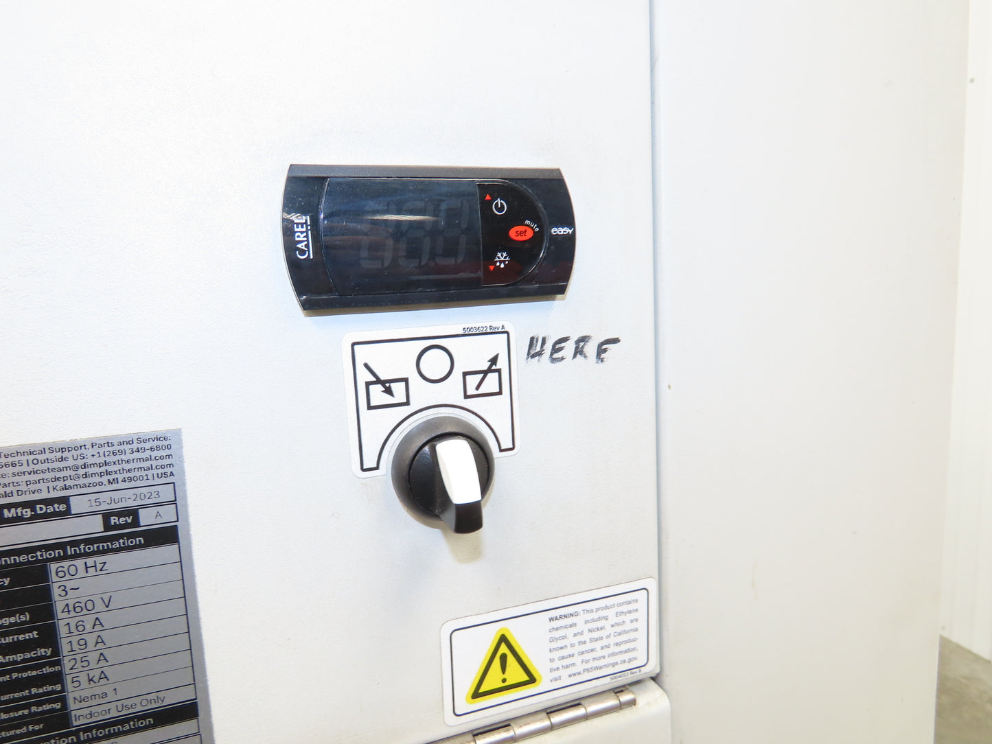Koolant Kooling TJ Snow Dimplex Coolant Water Chiller Temp Regulator 460V 5Hp