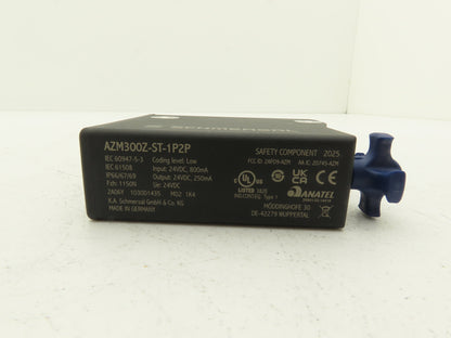 Schmersal AZM300Z-ST-1P2P Solenoid Interlock Safety Switch RFID 24VDC 103001435
