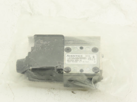 Aventics L01SA4594000061 Pneumatic Solenoid Air Control Valve 4-Way 2-Pos 24VDC