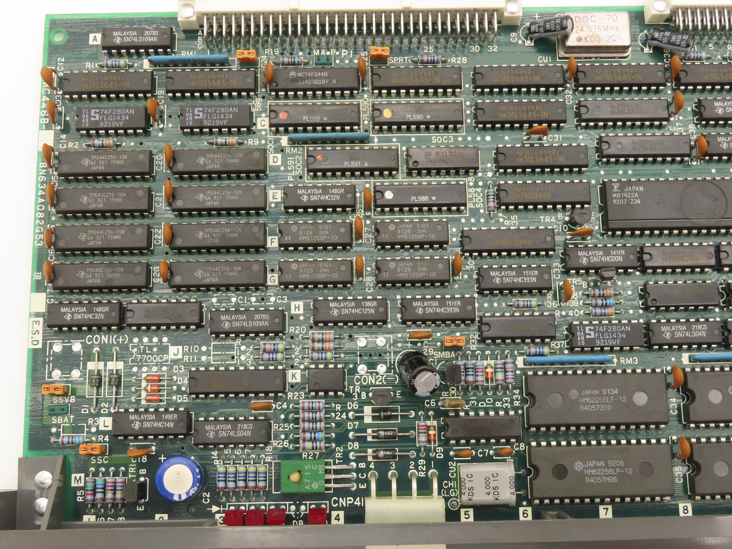 Mitsubishi Mazak BN634A082G53 PCB Slot Rack Printed Circuit Board Card MC446-1