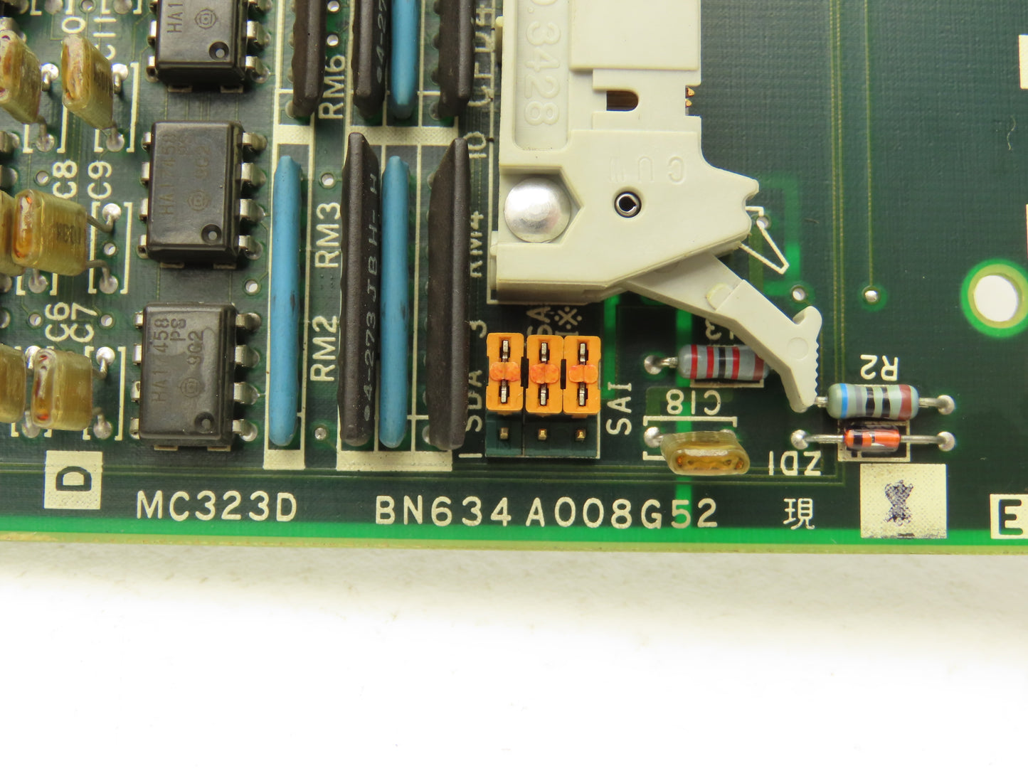 Mitsubishi Mazak BN634A008G52 PCB Printed Circuit Board Card MC323 Lot of 3