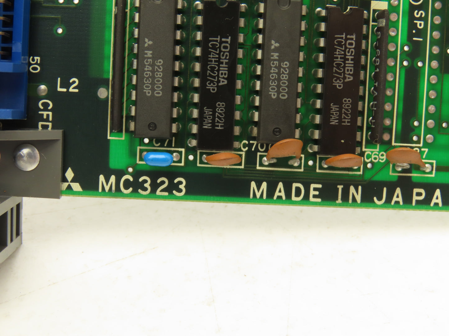 Mitsubishi Mazak BN634A008G52 PCB Printed Circuit Board Card MC323 Lot of 3