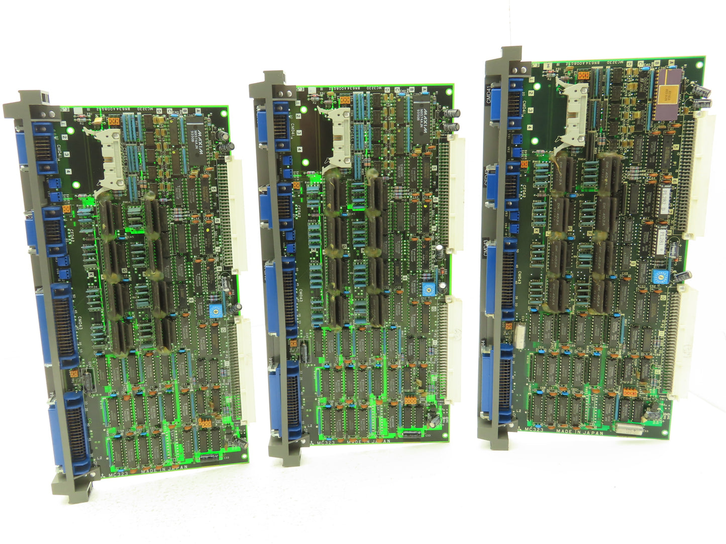 Mitsubishi Mazak BN634A008G52 PCB Printed Circuit Board Card MC323 Lot of 3