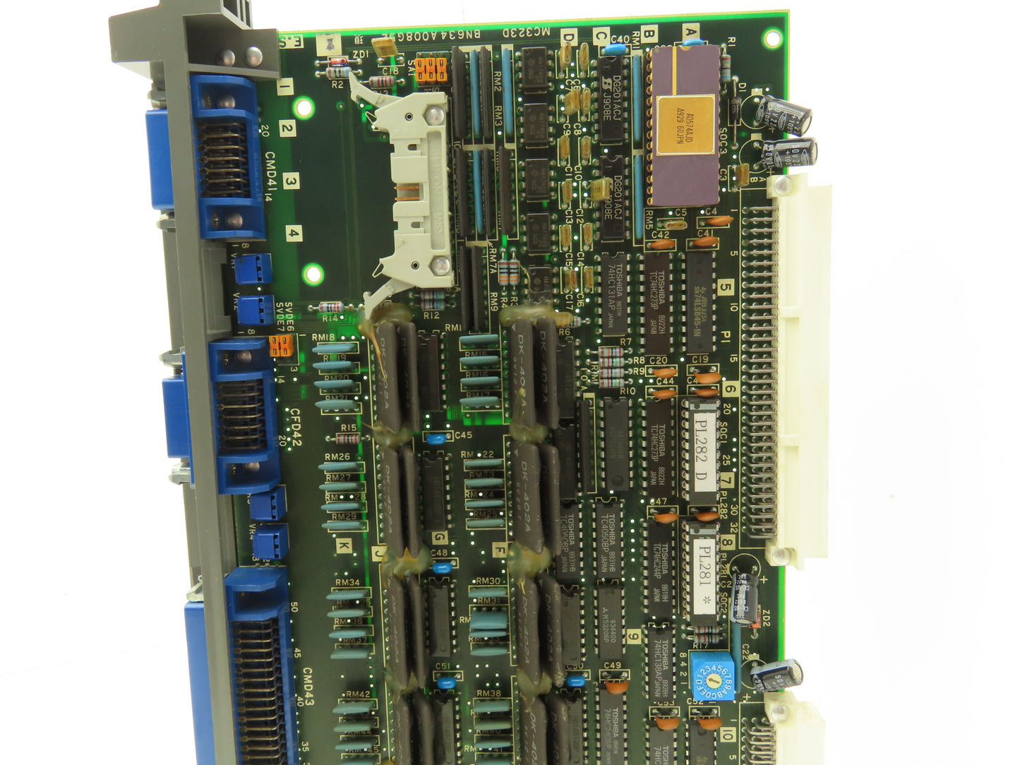 Mitsubishi Mazak BN634A008G52 PCB Printed Circuit Board Card MC323 Lot of 3