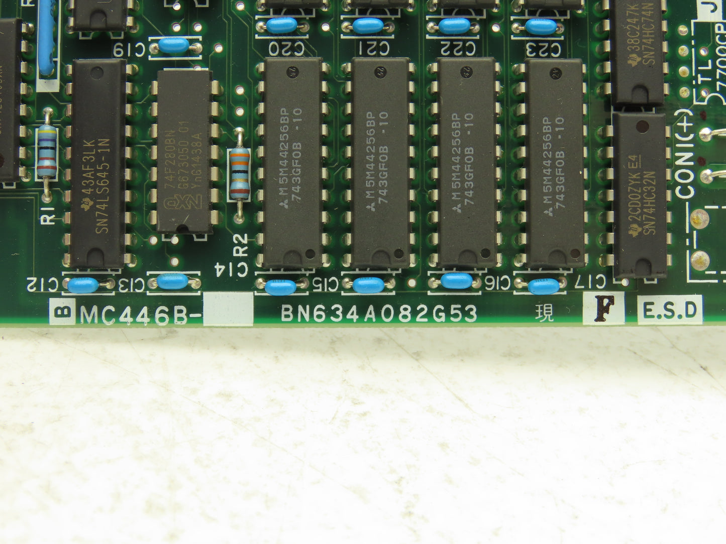 Mitsubishi Mazak BN634A082G53 PCB Slot Rack Printed Circuit Board Card MC446