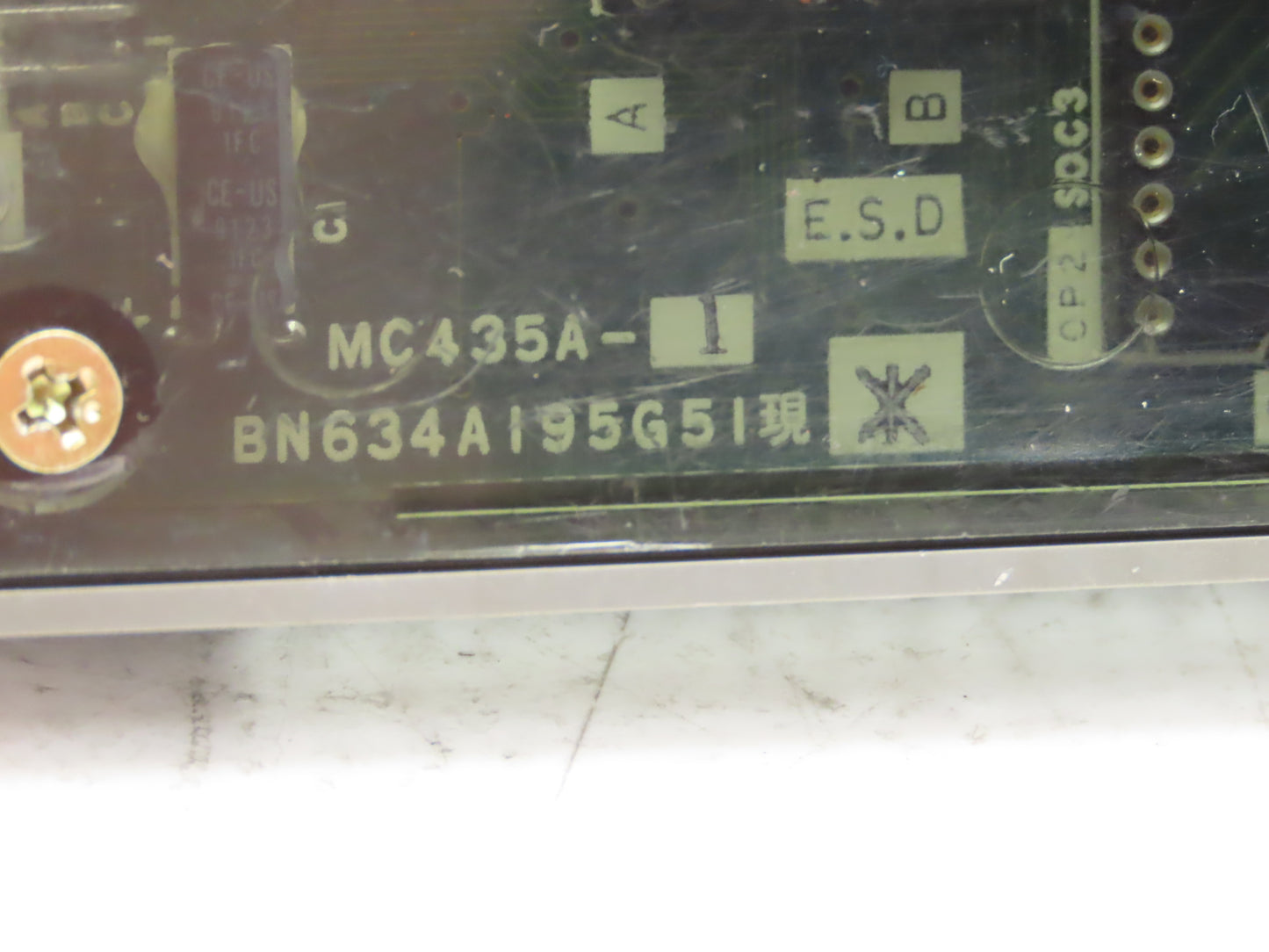 Mitsubishi Mazak BN634A195G51 PCB Printed Circuit Board Memory Card MC435-1 READ