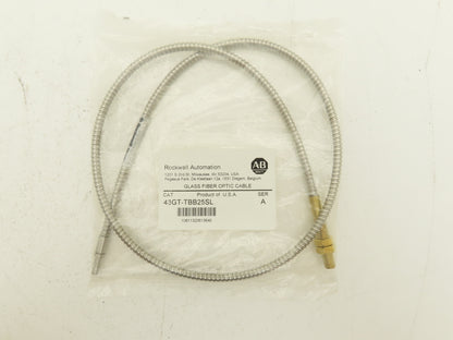 Allen Bradley 43GT-TBB25SL Glass Fiber Optic Cable Stainless 36" Ser A
