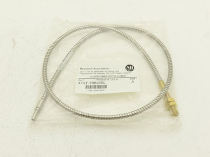 Allen Bradley 43GT-TBB25SL Glass Fiber Optic Cable Stainless 36" Ser A