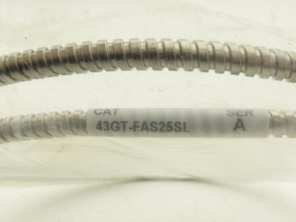 Allen Bradley 43GT-FAS25SL Glass Fiber Optic Cable Stainless 36" Ser A
