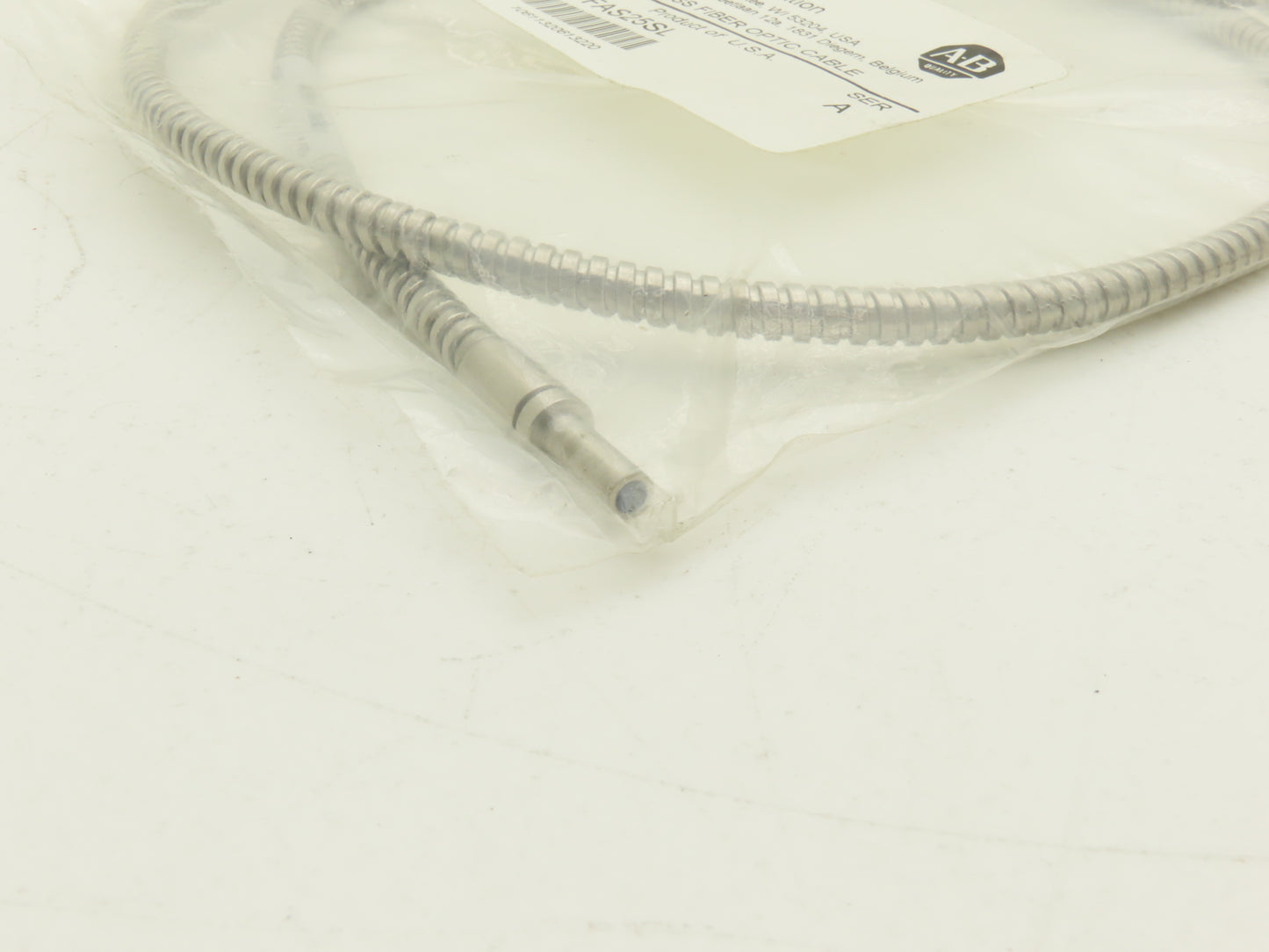 Allen Bradley 43GT-FAS25SL Glass Fiber Optic Cable Stainless 36" Ser A