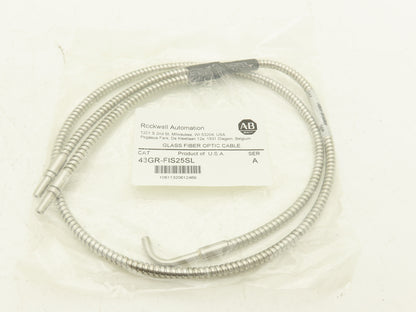 Allen Bradley 43GR-FIS25SL Glass Fiber Optic Cable Stainless 36" Ser A