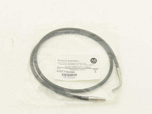 Allen Bradley 43GT-FIS25ML Glass Fiber Optic Cable 36" Length Ser A