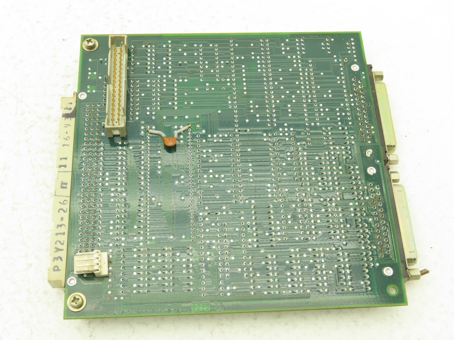 Mitsubishi Mazak CIN624A799G51A PCB Slot Rack Printed Circuit Board Card MC712B