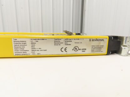 Schmersal SLC440COM-ER-0890-14 Safety Light Curtain Transmitter & Receiver Set