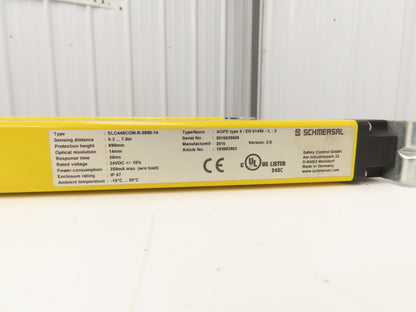Schmersal SLC440COM-ER-0890-14 Safety Light Curtain Transmitter & Receiver Set