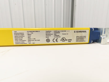 Schmersal SLC440COM-ER-0890-14 Safety Light Curtain Transmitter & Receiver Set