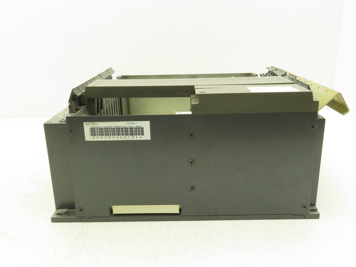 Mitsubishi FCA335MY-V PCB Slot Rack Chassis & Backplane Card Assembly MC031D