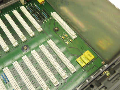 Mitsubishi FCA335MY-V PCB Slot Rack Chassis & Backplane Card Assembly MC031D