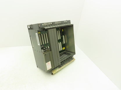 Mitsubishi FCA335MY-V PCB Slot Rack Chassis & Backplane Card Assembly MC031D