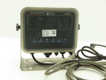 Avery Weigh-Tronix Model ZM301-SD1 Digital Scale Weight Readout Indicator