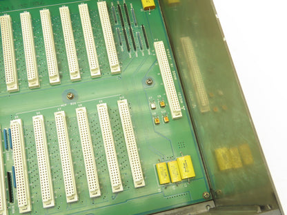 Mitsubishi FCA335MY-V PCB Slot Rack Chassis & Backplane Card Assembly MEC-M1A