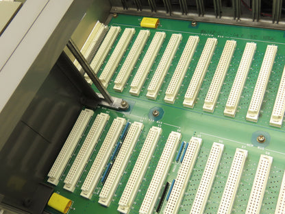 Mitsubishi FCA335MY-V PCB Slot Rack Chassis & Backplane Card Assembly MEC-M1A